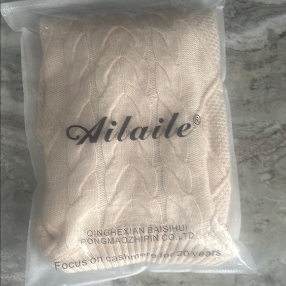 ailaile Sweaters - Ailailie Cream Cable Knit Sweater